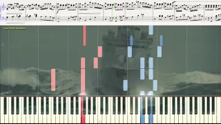 Увертюра - кф "Дети капитана Гранта" (Ноты и Видеоурок для фортепиано) (piano cover)