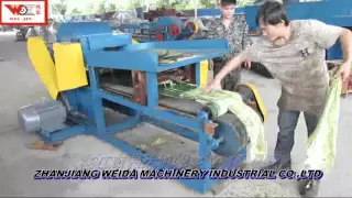 automatic sisal fiber decorticator