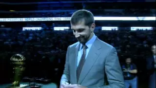 The Mavericks Get Their Championship Rings