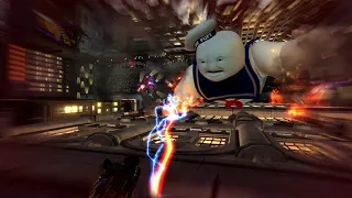 Melting stay puft marshmallo man! :GhostBusters the video Game remastered