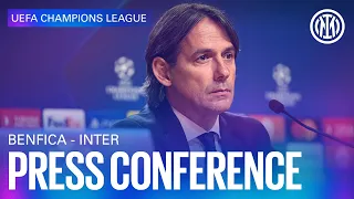 BENFICA - INTER | PRE-MATCH PRESS CONFERENCE @leovegasnews  🎙️⚫🔵