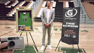 Tyrese Haliburton Jersey Retirement || Oshkosh North HS