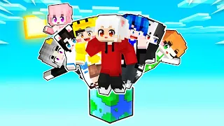 Kairon Và Hero Team Sinh Tồn 1 Block Trên Trái Đất Siêu Lầy Lội Trong Minecraft