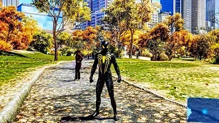 SPIDER MAN PS4 Anti Ock Suit Free Roam Gameplay (SPIDERMAN PS4)