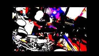 Mark Minervini playing drums to White, Heat, Red Hot by Judas Priest