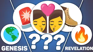 Can you guess the Bible book from an Emoji?