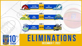 LIVE FULL GAMES: UNTV Cup Eliminations at Paco Arena, Manila | December 7, 2023