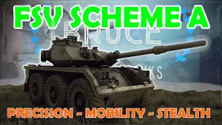 FSV Scheme A | British wheeled tier 7 medium | WoT with BRUCE