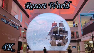 RESORT WORLD Las Vegas Casino 🌎 FIRST LOOK 🙌 4K Walkthrough