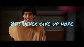 "Give up Mr Cruz" (Coach Carter) why you shouldn't give up