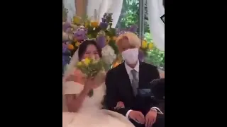Jhope And His Sister Jiwoo Wedding Clip #short
