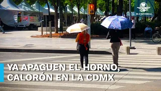 No, no fue tu bochorno; CDMX rompe récord histórico de temperatura para un 24 de mayo