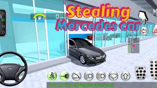 stealing mercedes car from car showroom|3D driving class|Gameplay