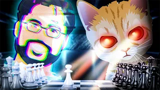 Hikaru Uses His Chess Bot Against Mittens