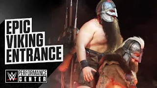 Backstage at WAR RAIDERS' Epic VIKING Entrance