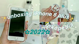 unboxing iPhone 8 plus 64gb 🦋💫🌷white in 2022 | aestetic unboxing iPhone 8 plus | asmr