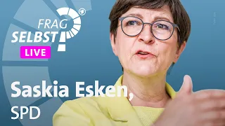 Eure Fragen an SPD-Co-Vorsitzende Saskia Esken | Frag selbst 2023