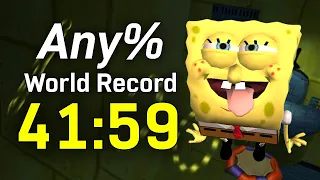 The First 41 - SpongeBob SquarePants: Battle for Bikini Bottom Any% Speedrun World Record