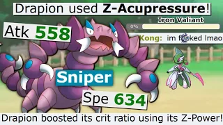 Z-ACUPRESSURE DRAPION IS SO MUCH FUN! POKEMON SCARLET AND VIOLET