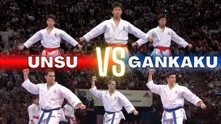 Unsu vs Gankaku - Quem leva a melhor? #unsu #gankaku #bunkai