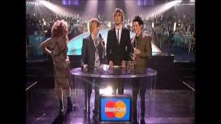 Busted win Pop Act presented by Leigh Francis (as Mel B) | 2004