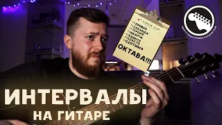 ИНТЕРВАЛЫ на гитаре | Консонанс и диссонанс | Важные аппликатуры