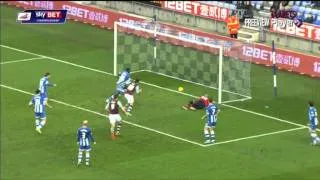 Wigan Athletic v Burnley Highlights 291213