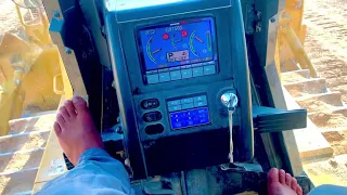 Operate Komatsu D155A Dozer With Voice English & Urdu. #komatsu #dozer  #viral