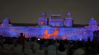 Red fort| Sound and light show at Red fort| Amazing india😱