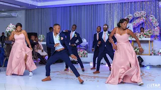 Ayra starr "Rush" (Bridal team dance) | Zimweddings #shorts