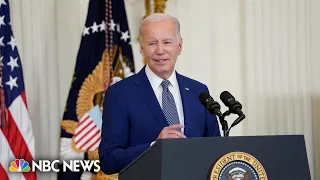 LIVE: Biden delivers remarks on Inflation Reduction Act anniversary | NBC News