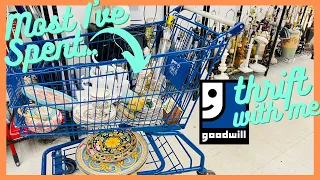 Most I’ve SPENT In a While | GOODWILL Thrift With Me | EBay Reselling