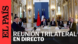 DIRECTO | Comunicado de prensa tras la reunión trilateral de Von der Leyen, Macron y Xi Jinping