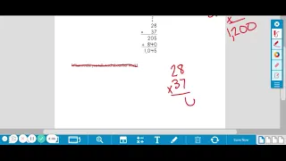 5th Math: Unit 4, Module 3 - Estimation & Multiplication - Ariel's Work