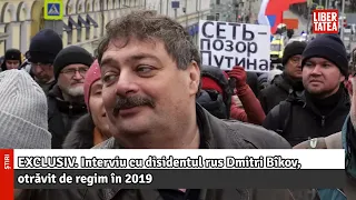 EXCLUSIV. Interviu cu disidentul rus Dmitri Bîkov, otrăvit de regim în 2019: „Armata nu are... ”