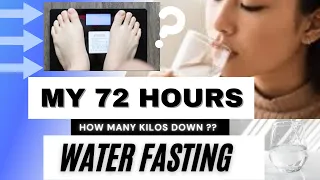 How I WATER FAST | NO FOOD for THREE DAYS / 72 HOURS ONLY WATER | Vlog