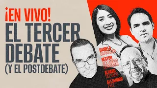 #EnVivo ¬ #SinEmbargoAlAire #TercerDebatePresidencial y el post debate