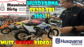 2024 Husqvarna TE300 TBI Must Watch Video!! Have You EVER Heard Of Anything Like This!?!?