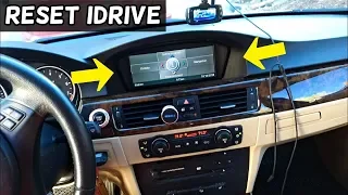 HOW TO HARD RESET iDRIVE CCC ON BMW E90 E92 E91 E60 E61 X5