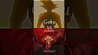 Goku vs Luffy (IQ Battle)