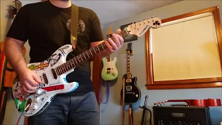 Blink 182 - M+Ms Guitar Cover (with the Sticker Strat)