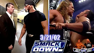 WWF SmackDown - March 21, 2002 Full Breakdown - Rock vs Nash First Time Ever - 4 Days To First Draft