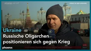 Korrespondent Demian van Osten aus Moskau zum Ukraine-Krieg am 01.03.22