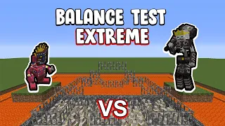 Extreme Balance Test Barakoa Vs. Fish's Undead Rising in Minecraft