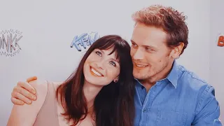 sam heughan + caitriona balfe | say you love me