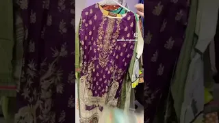 All original Pakistani outfits available in Mumbai #beautiful #pakistanilawn #mumbai #shopping #like