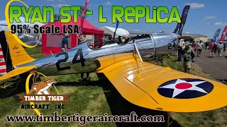 Ryan ST-L, Ryan ST Replica, experimental amateurbuilt aircraft kit aircraft by Timber Tiger Aircraft