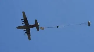 Ten tonne airdrop another Herculean feat for Air Force