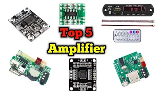 Top 5 mini amplifier| best amplifier TG113, PAM8610,PAM8403,Bluetooth panel  @Electronicsproject99