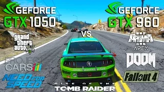 GTX 1050 vs GTX 960 Test in 7 Games (i3 6100)